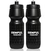 GEMFUL Bike Water Bottle BPA Free 750 ml 2 Pack view 1