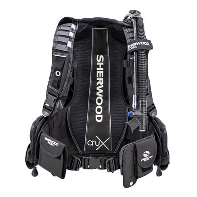 SHERWOOD SCUBA Crux Modular Scuba Diving BCD with 40 lbs of Lift - Tiffany - Medium