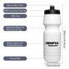 GEMFUL Bike Squeeze Water Bottle BPA Free 24 oz 2 Pack view 3