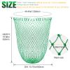 Dovesun Fishing Net Fish Landing Net Foldable Fishing Replacement Net for Freshwater Saltwater Fishing Net Replacement Netting Green Color Handle/Frame Not Included view 3
