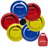 GOOSO Disc Golf Set - Driver, Mid-Range and Putter Discs with Disc Golf Bag for Outdoor and Backyard, Comfortable Plastic, 6 Pack view 1