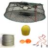 KUFA Sports Tower Style Prawn Trap with 400' Rope, Yellow Float, Vented Bait Jar & Harness Combo (CT77+PAL15+HA2) view 1