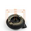 8 Inch Wheel With Drum Brake 8" Pneumatic Wheel With Expansion Brake Scooter Brake Aluminium Wheel 200x50 Wheel Brake (wheel 180 lever axle) view 4