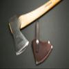 Review Outdoor Gear Axe Sheath/Mask/Cover for The Hults Bruk Kisa Medium Sized Felling Axe (Brown, Version1) view 4