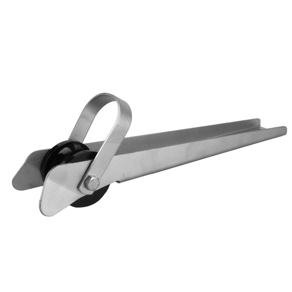 Bow Anchor Roller Bracket Self Launching Heavy Duty Mount Marine 15in Boat Bow Anchor Roller 304 Stainless Steel Docking Roller for Marine Boat, Withstand Corrosive