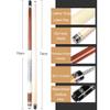 BEKZILY 2-Piece Pool Cue Stick + Pool Cue Case with Carbon Extension (Red, 12.75mm) view 2