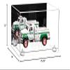 Better Display Cases Acrylic Versatile Display Case - Large Rectangle Box with Mirror Case, Clear Base and White Risers 15.25" x 12" x 9" (A082, V13) view 4