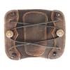 SAS Leather Traditional Arm Guard with Stretch Cord and Button Hook Armguard for Archery Bow Range Longbow Recurve Bow (Medium-6.25"x5.5") view 1