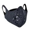 Generic iFightCV Neoprene Sport Mask with Dual Air Valves, Earloops, Replaceable Filter (Black/Gray) view 1