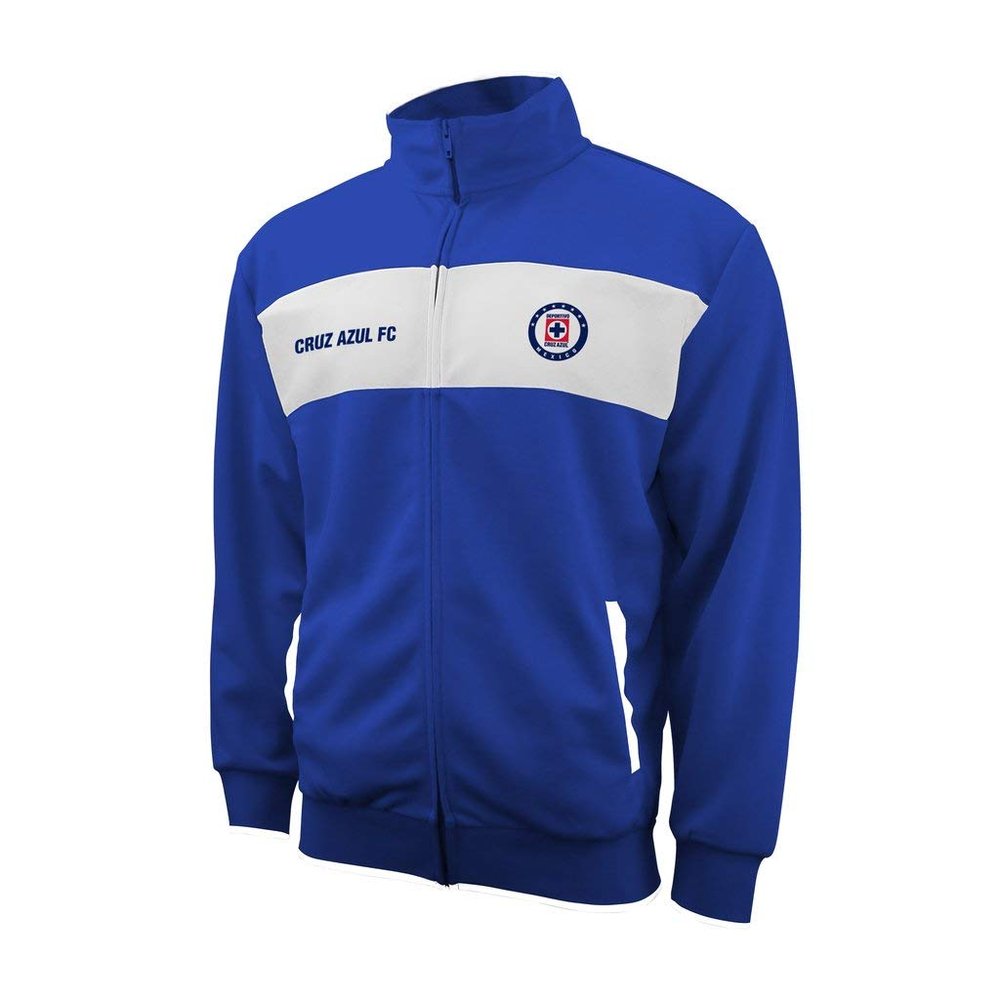 Icon Sports Men Cruz Azul Officially Zipper Soccer Jacket S Grade EX-Large