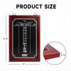 GSE Games & Sports Expert Large Professional Dart Scoreboard for Cricket & 01 Games, Includes Chalks & Chalk Eraser view 2