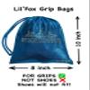 LIL'FOX 8"x10" Drawstring Gymnastics SMALL GRIP BAG 26x20cm | Lightweight Bag for Personal Equipment | Shiny Foil Rhinestones view 3