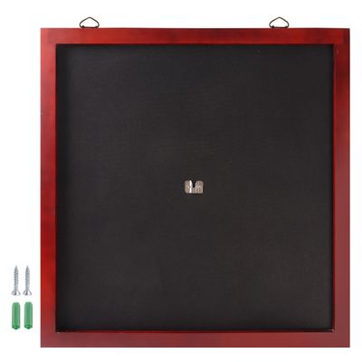GSE Games & Sports Expert Mahogany Dart Backboard with Wood Frame and Felt. Wall Protector for Dart Board Surround