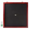 GSE Games & Sports Expert Mahogany Dart Backboard with Wood Frame and Felt. Wall Protector for Dart Board Surround view 1