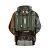 CHLOBLOM Hot TV Series Hoodie Cosplay Costume Pullover Sweatshirt Zip Jacket (M, Green) view 2