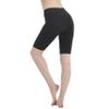 Mid Rise Cotton Spandex Biker Shorts for Women  Knee-Length, Breathable Workout & Yoga Shorts, Made in USA, Sizes S5XL Charcoal view 4
