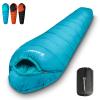 Bessport Mummy Sleeping Bag | 15-45  Extreme 3-4 Season Sleeping Bag for Adults Cold Weather Warm and Washable, for Hiking Traveling & Outdoor Activities view 1
