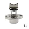 Heavy Duty 316 Stainless Steel Boat Marine Garboard Drain Plug Kit with Screws & O Ring for 1 Inch(25.4MM) Hole 3/4IN(18.7MM) Thread O.D.Plumbing Fittings view 1