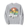 Vintage Maui Hawaii Hawaiian Beach Surfing 70's Surf Gift Sweatshirt view 1