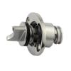 1PC Stainless Steel 316 Marine Grade Boat FIT 1in (25.4mm) Hole Garboard Drain Plug 3/4IN(18.8MM) O.D.Thread W/Screws&O Ring view 4