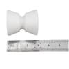 Thorn Acetal Anchor Roller Replacement White Wheels (2.36" Diameter, 2.82" Width) view 4
