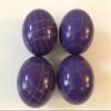 BuyBocceBalls Listing - Pack of 4-107mm Bocce Balls - Purple with 2 Different Scoring Patterns view 1