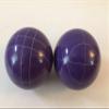 BuyBocceBalls Listing - Pack of 2 Listing - Replacement Bocce Balls - 107mm - Purple with 2 Different Scoring Patterns view 1