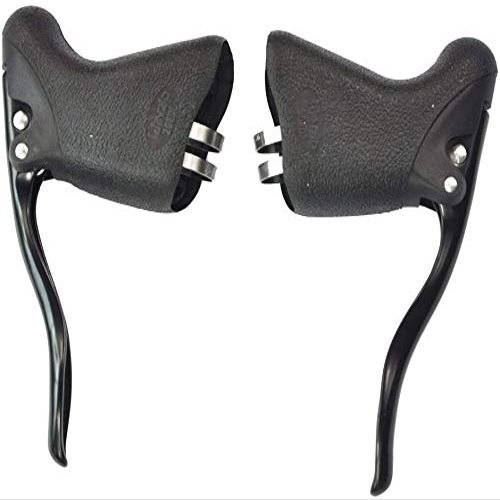 UPANBIKE Drop Handlebar Brake Levers Set Bike Brake Levers for Road Bicycle Fixie Bike(Black)