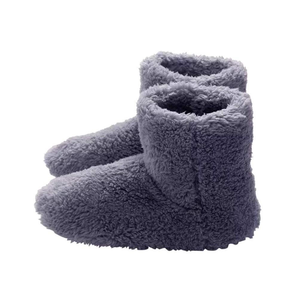 Newooh Winter Foot Warmer Shoes Soft Electric Heating Shoes USB Snow Boots Washable Electric Shoes Skiing BootHave Warm feet on Winter Like Hunting, Working, Skiing