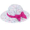 Rose Red Bow Baby Bonnet Sun Hats for Girls - UPF 50+ Outdoor Caps 2-4 Years view 3