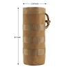 FRTKK Tactical MOLLE Water Bottle Pouch with Drawstring Open Top & Mesh Bottom, Military Water Bottle Holder Bag Sports Travel Hydration Carrier (ACU-1 Pack) view 2