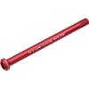 KCNC KQR09 7075AL Through Axle, Red, 0.5 x 3.9 inches (12 x 100 mm), 1.5 Pitch/Shaft Length 4.7 inches (120 mm), Hex Type Through Axle view 1