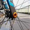 KCNC KQR09 7075AL Through Axle, Red, 0.5 x 3.9 inches (12 x 100 mm), 1.5 Pitch/Shaft Length 4.7 inches (120 mm), Hex Type Through Axle view 2