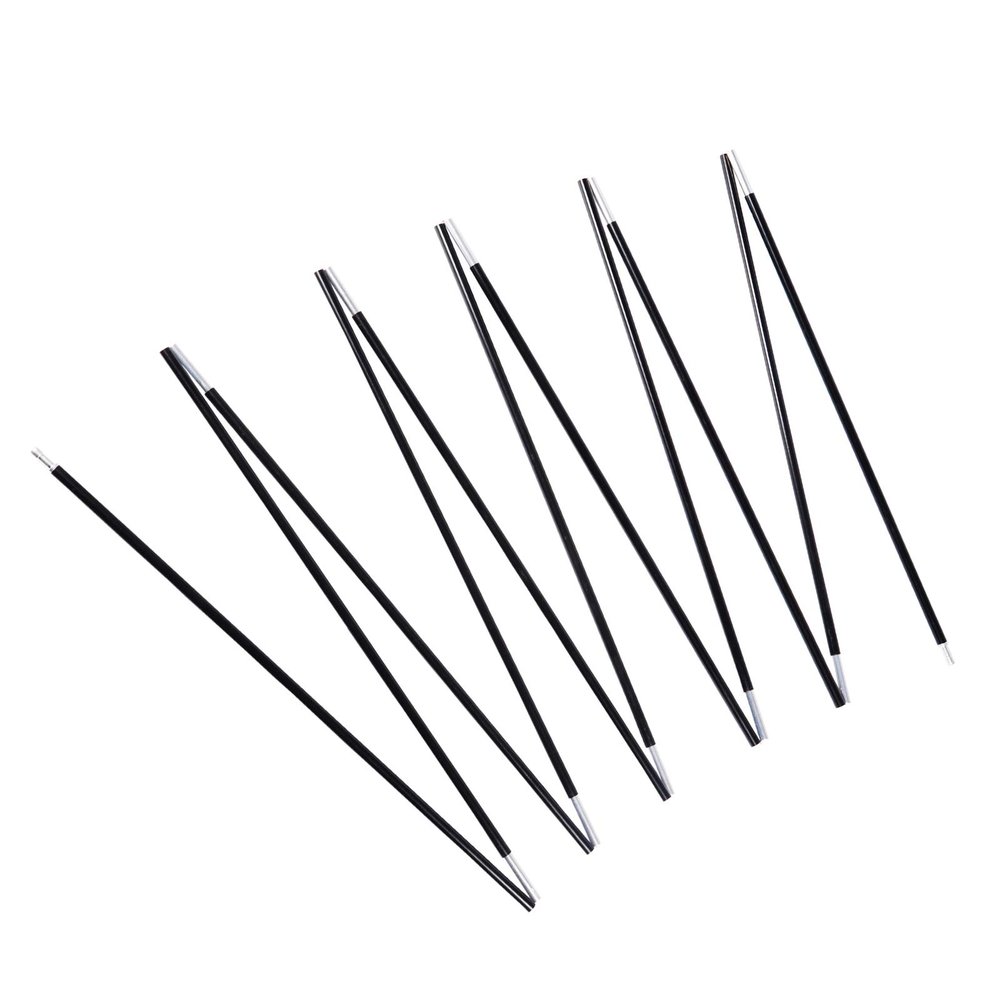 BRILLIANCE4U Aluminum Tent Pole Replacement, 7001 T6 Heated, 0.33'/8.5mm, 14.7ft, 1 Pole Pack