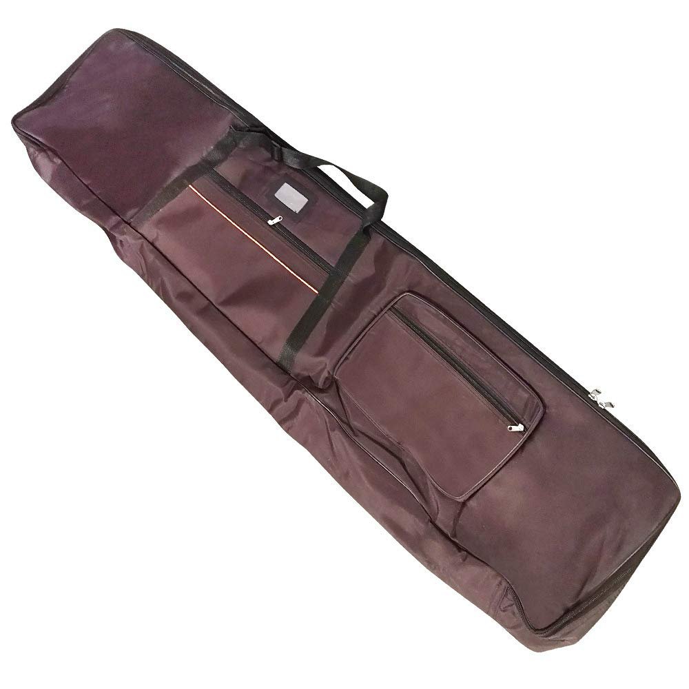 ZSHJGJR Archery Recurve Bow Bag Soft Bow Case Lightweight Recurve Bow Case Bow Bag for Recurve Bow Long Bow Traditional Bow (Dark red, Length 165cm)