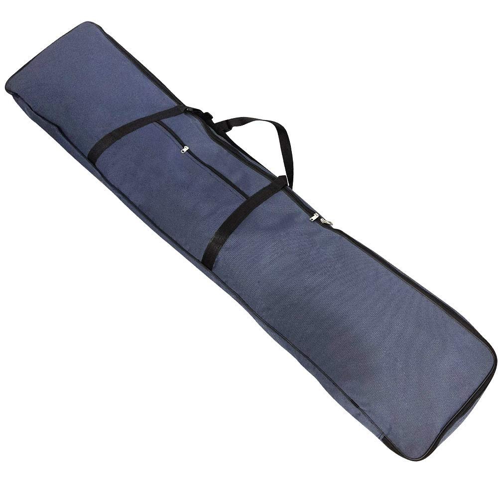 ZSHJGJR Archery Recurve Bow Bag Soft Bow Case Lightweight Recurve Bow Case Bow Bag for Recurve Bow Long Bow Traditional Bow (Blue Without Pockets, Length 165cm)