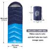 Flantree Sleeping Bag 4 Seasons Adults & Kids for Camping Hiking Trips Warm Cool Weather,Lightweight and Waterproof with Compression Bag,Indoors Outdoors Activities view 2