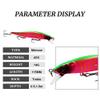 HZLXF1 1pcs Fishing Lure 115mm/14g Minnow Crankbait Wobblers 3D Eyes Perch Artificial Bait Carp Bait Swim Bait Fishing Tools (Color : 10) view 2
