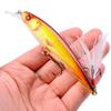 1PCS Laser Bait 11 Cm 13 G Hook Fish Shaking Fishing Tackle Artificial Hard Bait Swimming Bait (Color : 21) view 1