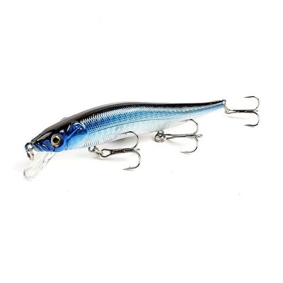 HZLXF1 1pcs Fishing Lure 115mm/14g Minnow Crankbait Wobblers 3D Eyes Perch Artificial Bait Carp Bait Swim Bait Fishing Tools (Color : 11)