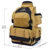 BASSDASH Fishing Tackle Backpack Water Resistant Tactical Bag Soft Tackle Box with Rod Holder and Protective Rain Cover view 2