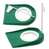 Pwshymi Golf Putting Cup Mini Putt Hole Plastic Indoor Putt Putt Greens Practice Aids Adjustable Hole White Flag Inside Putt for Indoor Outdoor Home Office Golf view 2