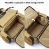 BASSDASH Fishing Tackle Backpack Water Resistant Tactical Bag Soft Tackle Box with Rod Holder and Protective Rain Cover view 4