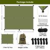 Sunyear Double Camping Hammock with Net & Sunyear Hammock Rain Fly Tent Tarp Provides Effective Protection Against Rain view 4