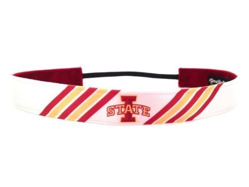 One Up Bands 1441 NCAA Iowa State Stripes Headband - Pack of 2