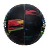 Spalding Marble Series Black Multi-Color Outdoor Basketball 29.5" view 3