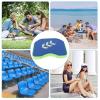 Pwshymi Kayak Seat Cushion, Thicken Boat Seat Cushion Pad Boating Seat Cushions Pad Seat Cushion Pad Kayak Cushion Seat(Blue) view 4