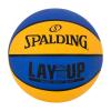 Spalding Lay-Up Mini Outdoor Blue/Orange Basketball 22" view 1