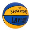 Spalding Lay-Up Mini Outdoor Blue/Orange Basketball 22" view 2