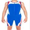 Kiwami Rio LD Men's Trisuit - Tri Suits - Triathlon Trisuit Men (Royal/Red, X-Small) view 1